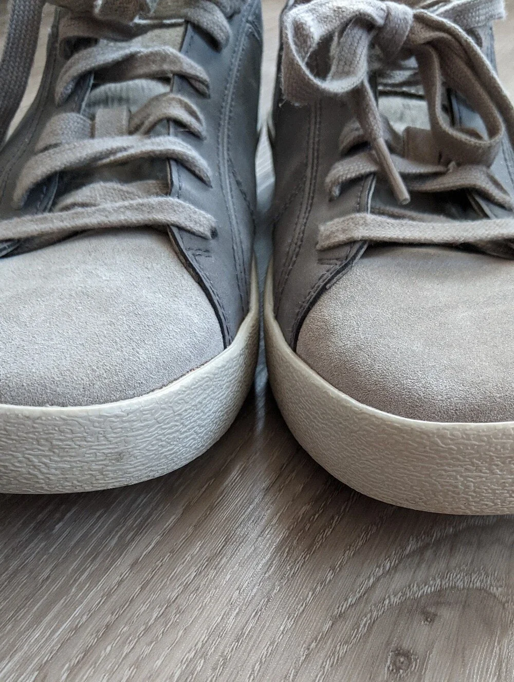 GEOX Men’s Gray Casual Sneakers